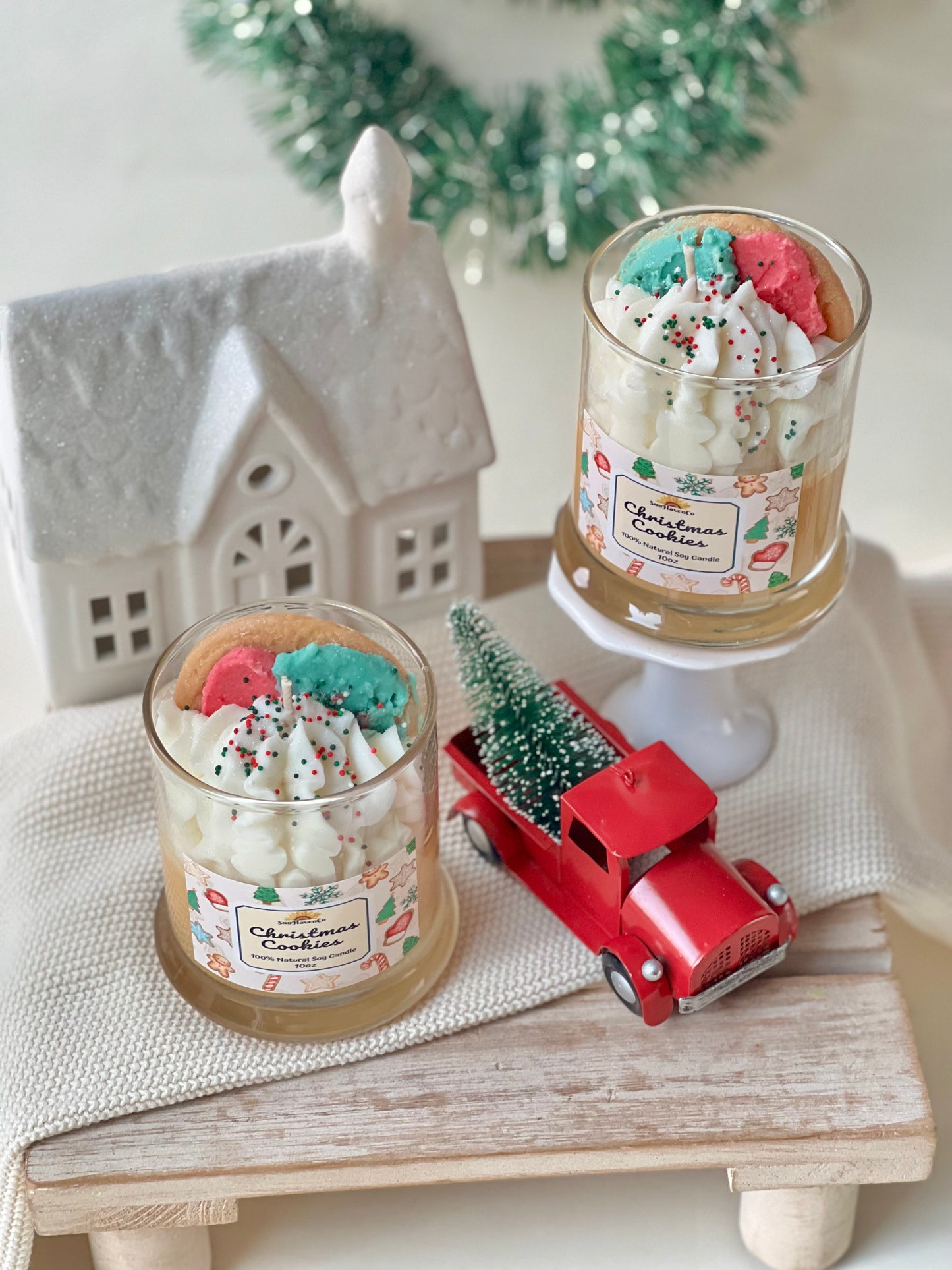 Christmas Cookies Dessert Candle - SunHavenCo