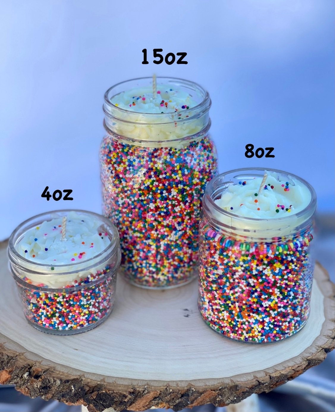 Custom Happy Birthday Cake Candle - SunHavenCo