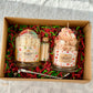 Christmas Dessert Candle Gift Set, Dessert Candle Sampler Set, Whipped Soy Candles, Candle Gifts, Winter Scented Candles. Christmas Candles