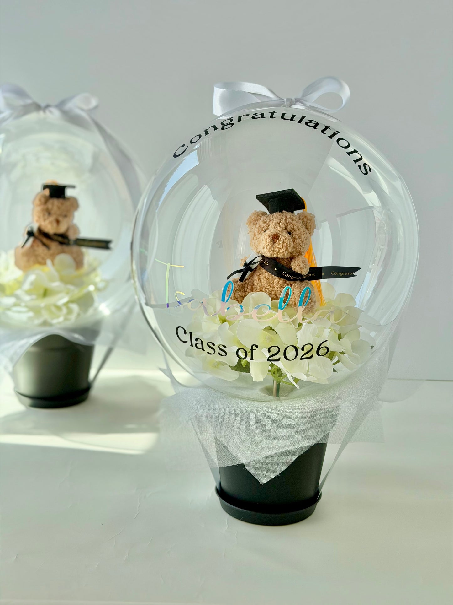 Graduation Balloon Flower Bouquet - SunHavenCo