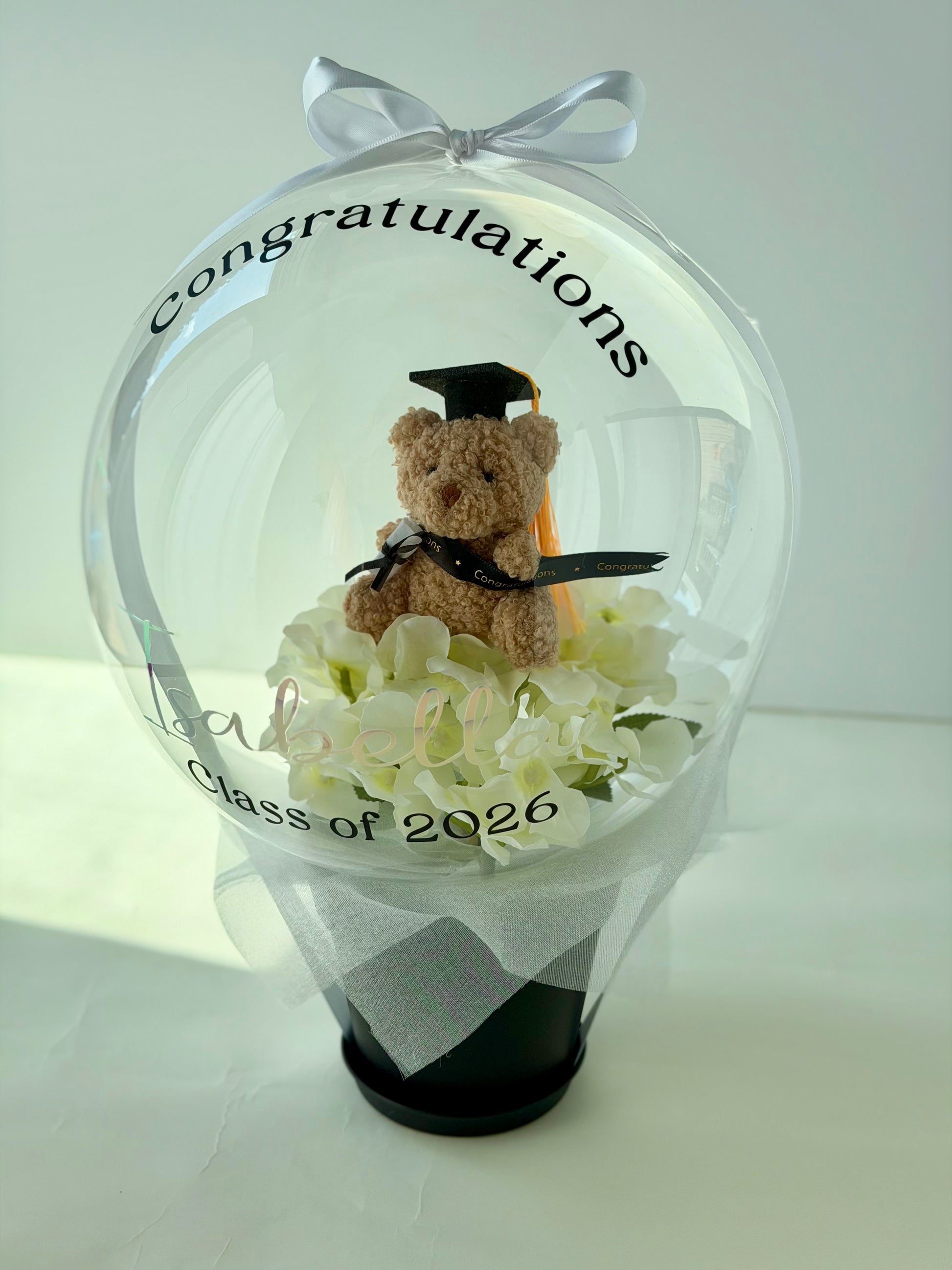 Graduation Balloon Flower Bouquet - SunHavenCo