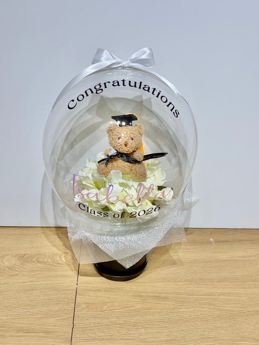 Graduation Balloon Flower Bouquet - SunHavenCo