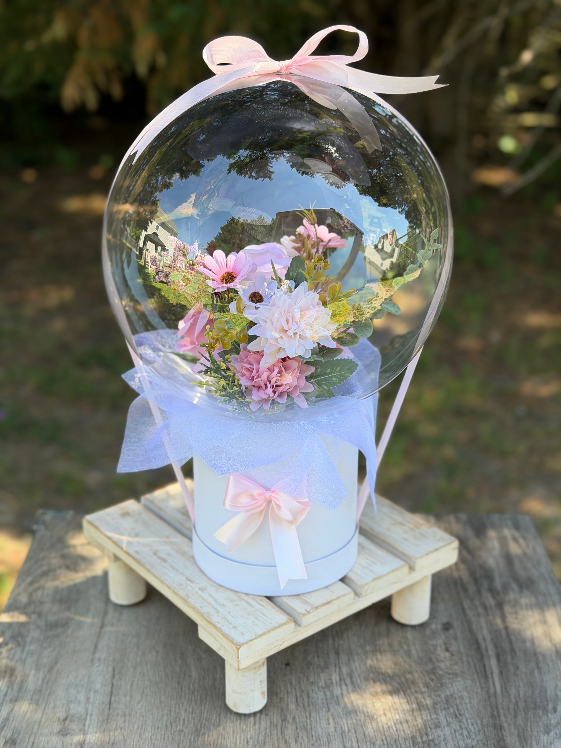 LOCAL DE PICK UP - Personalized Balloon Flower Bouquet. - SunHavenCo
