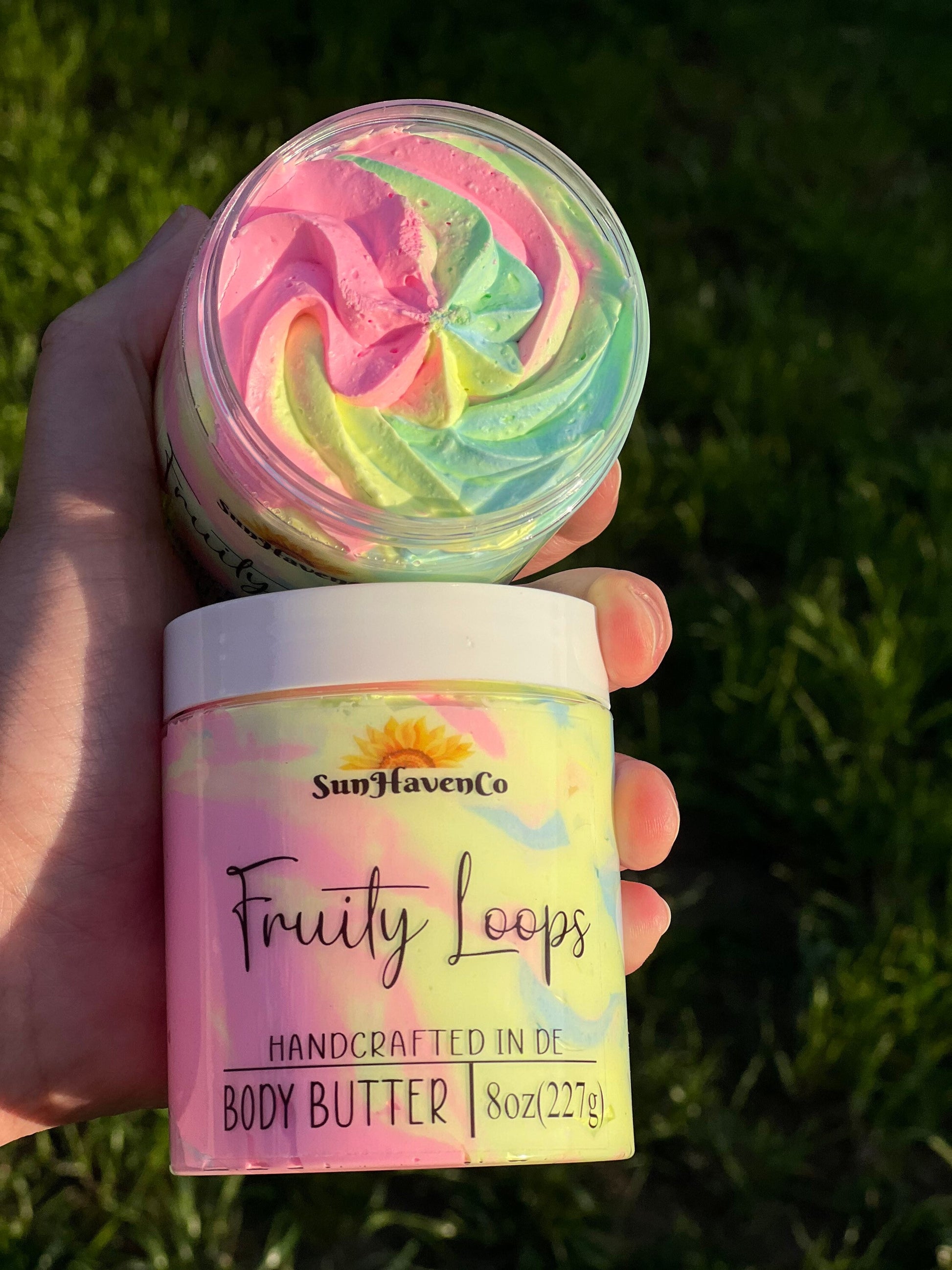 Unicorn Kiss - Fruity Loops - Whipped Body Butter - Hand & Body