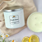 Large Fresh Linen Soy Wax Candles. 3 Wick Candles - SunHavenCo